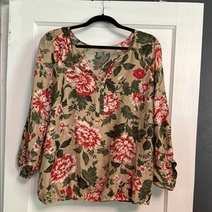 LOFT Floral Women's Top